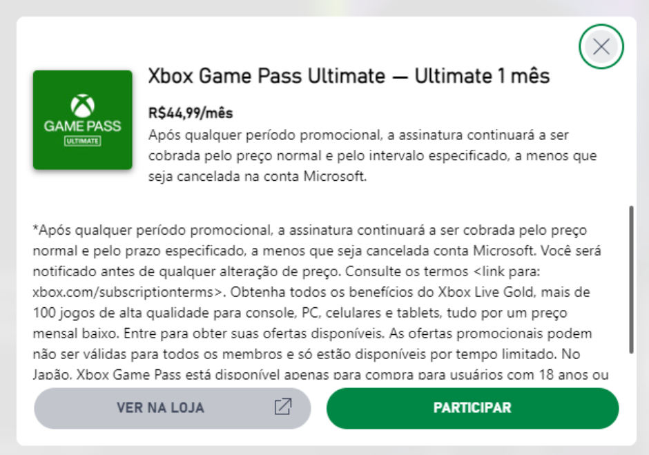 Assinaturas do Xbox Game Pass não atingem meta da Microsoft