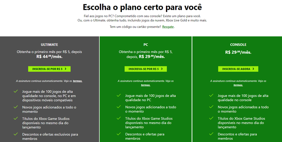 Como Comprar XBOX GAME PASS Mais Barato e Quais São os Planos Existentes em  2022 - Saiba Tudo! 