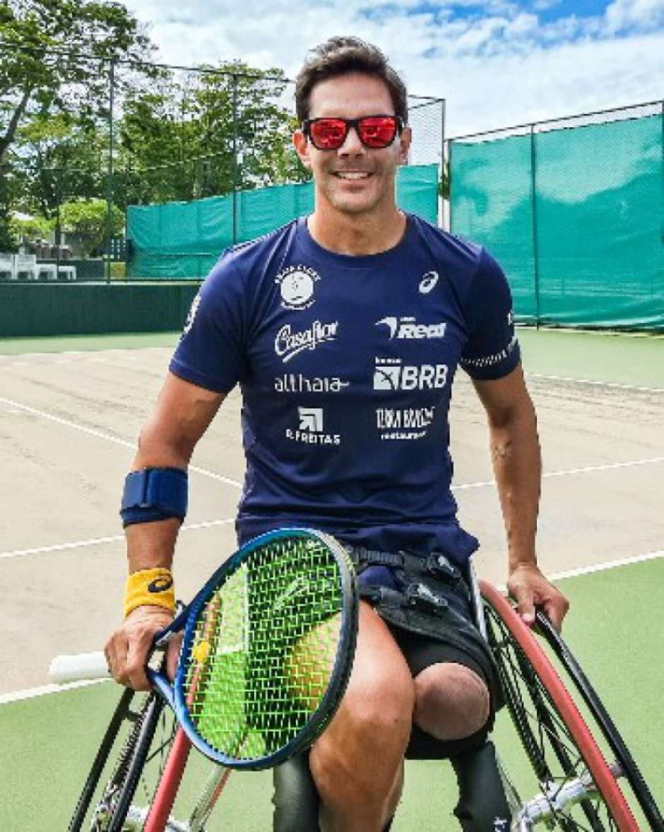 Gustavo Carneiro finaliza preparação para sua estreia no tênis em cadeira  de rodas dos Jogos de Tóquio - O Hoje.com