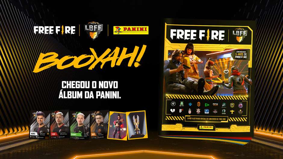 Free Fire - Álbum Capa Cartão