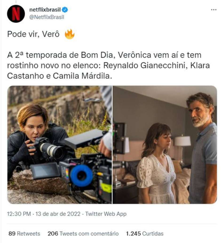 Bom Dia, Verônica': Netflix divulga novas imagens da segunda temporada