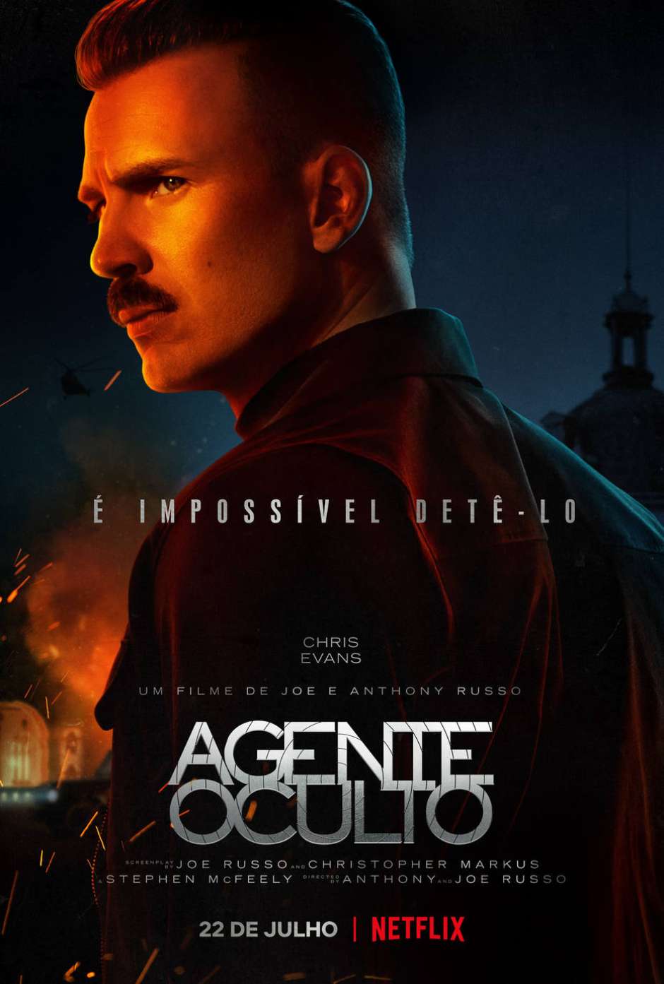 Agente Oculto': o filme mais caro da Netflix, estrelado por Wagner Moura e  Chris Evans