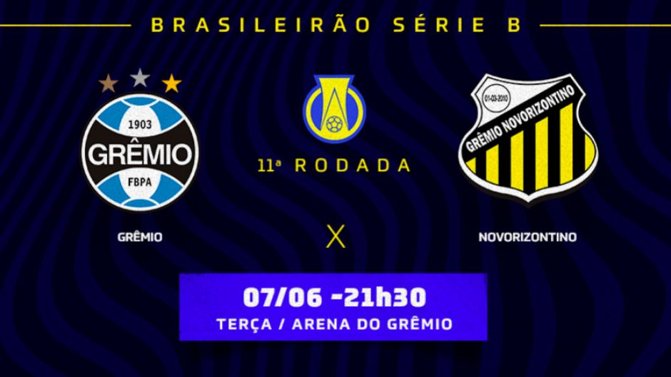 Grêmio x Novorizontino é confronto direto por uma vaga no G-4