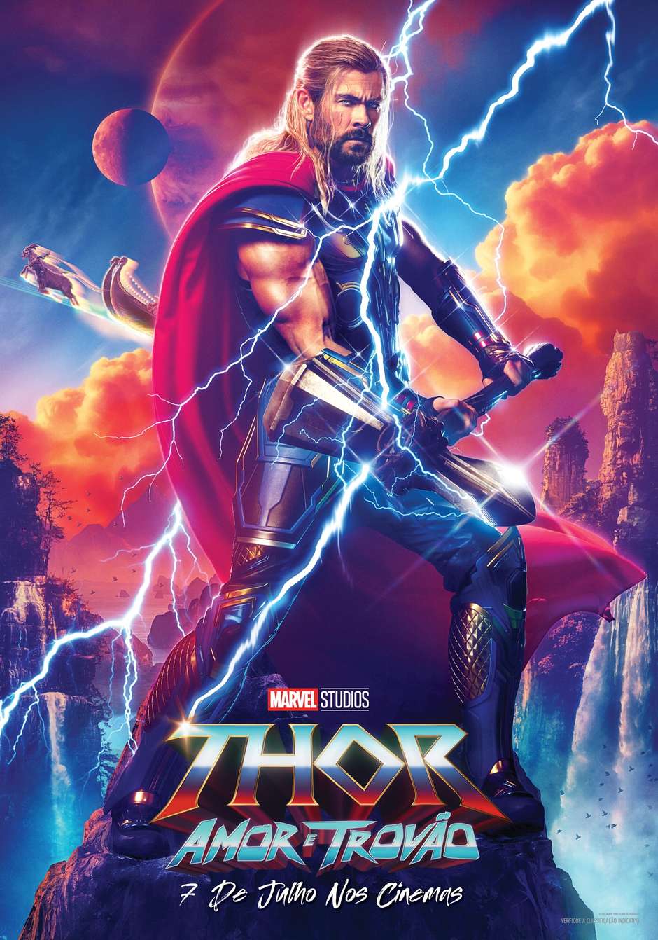 Filhos de Chris Hemsworth aparecerão em Thor: Amor e Trovão
