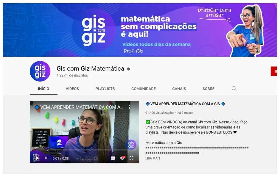 Listas de exercícios – Gis com Giz