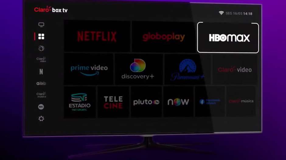 Claro anuncia Box TV com serviços de streaming e planos para