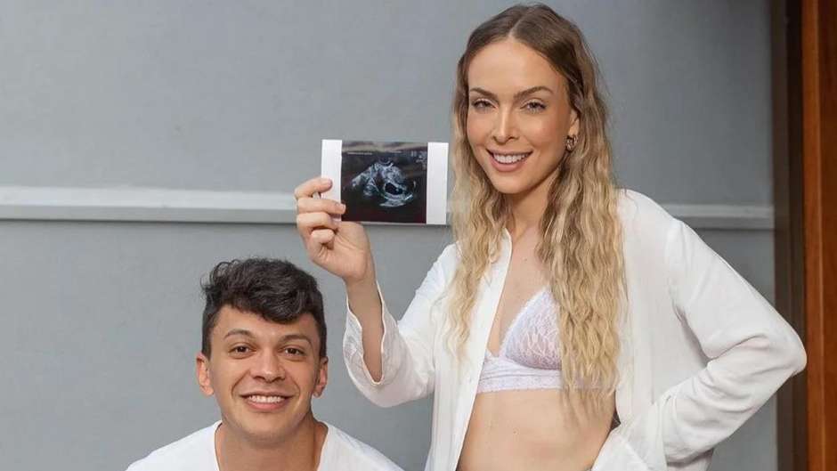 Tata Estaniecki posta antes e depois da gravidez - OFuxico