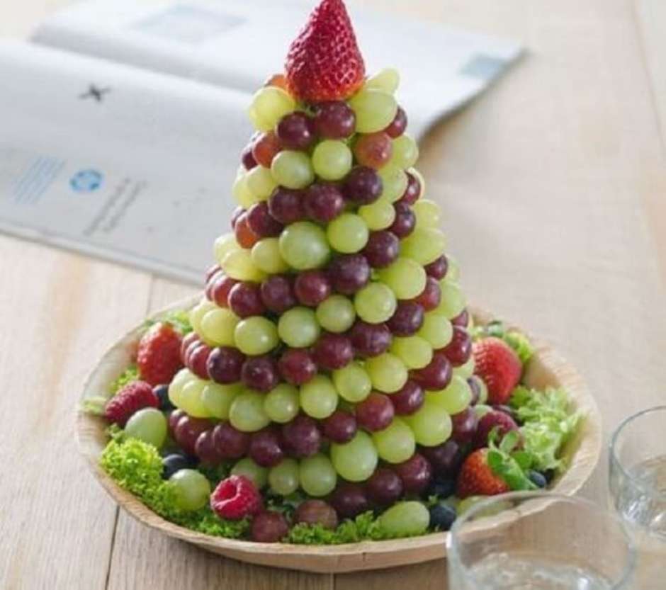 Árvore de Natal de Frutas: 6 Formas Criativas de Montar e +50 Fotos