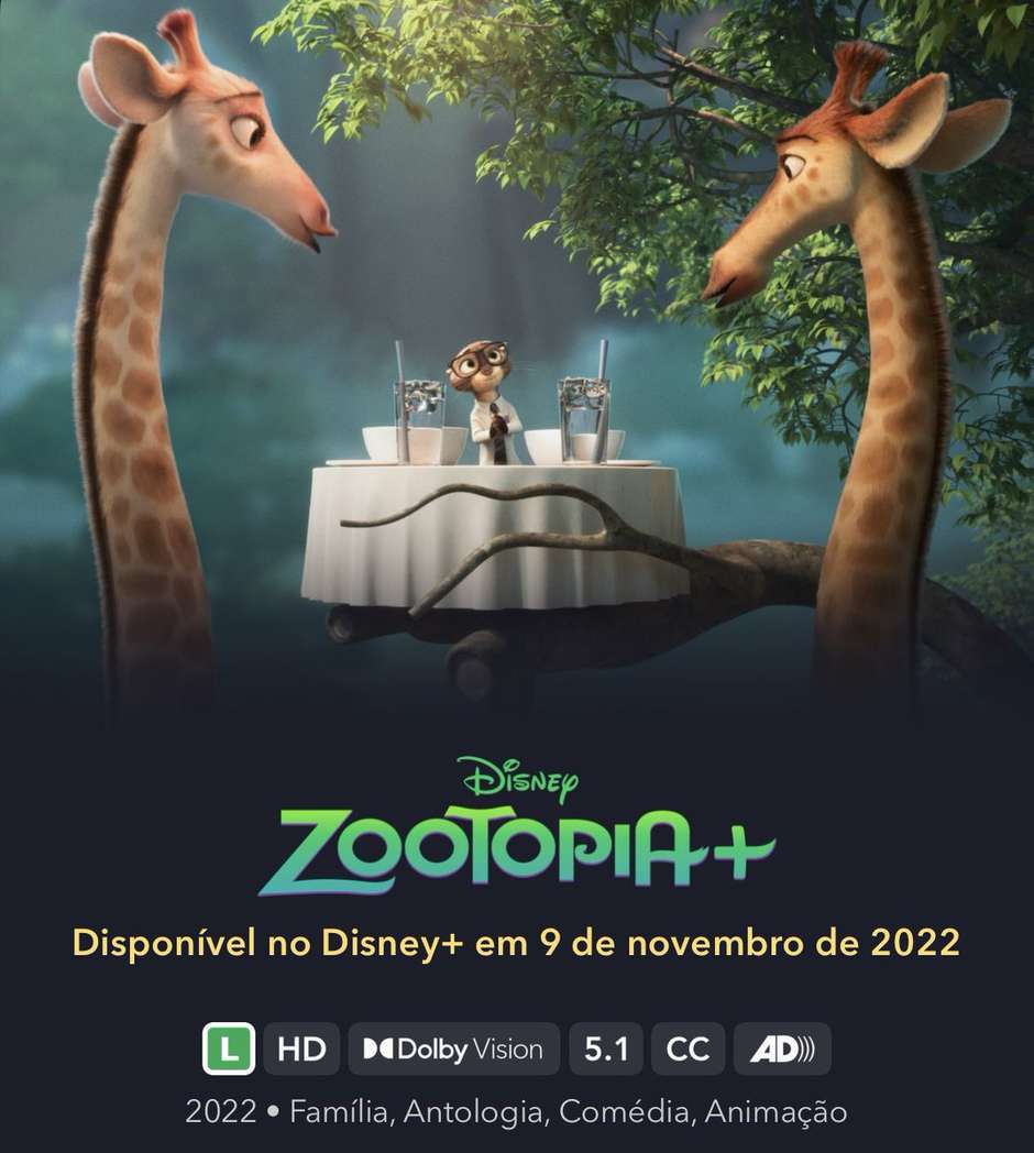 Zootopia+', Trailer Oficial Dublado, Disney+