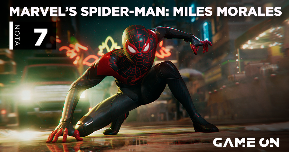 Nota de Marvel's Spider-Man - Nota do Game
