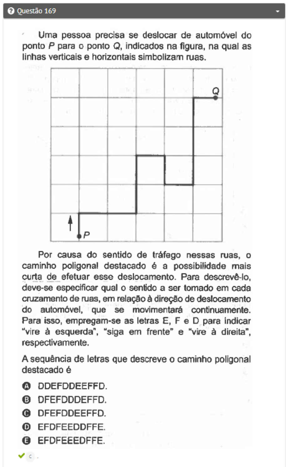 Modelo das Questões de Matemática do ENEM 