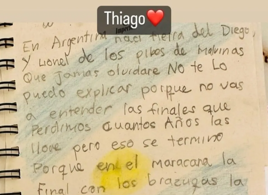 Torcedor argentino previu, há 7 anos, título de Messi em 2022