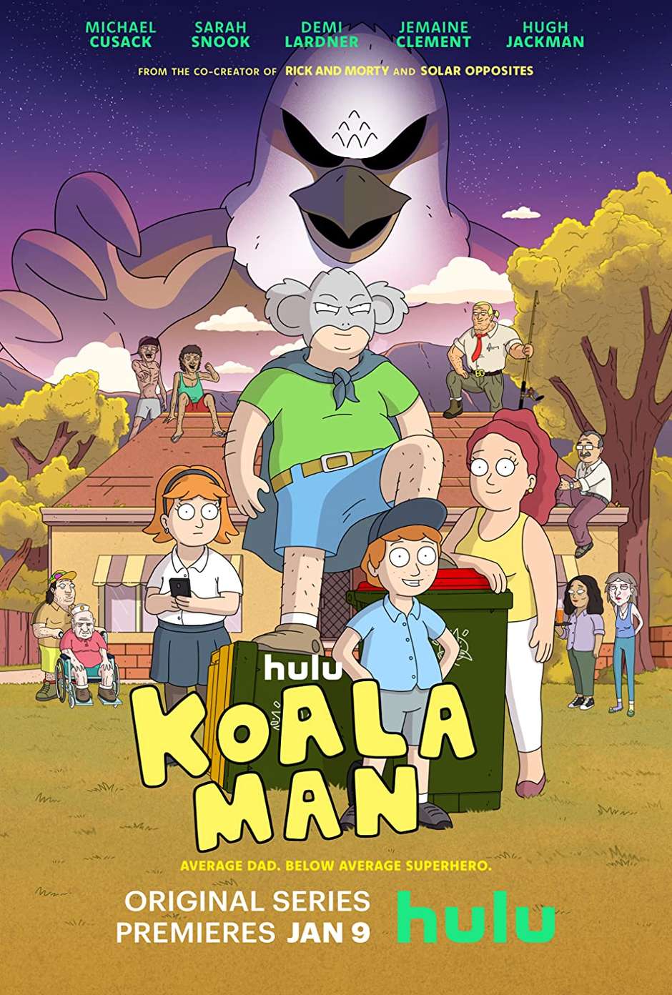 Koala Man: Animação dublada por Hugh Jackman ganha primeiro