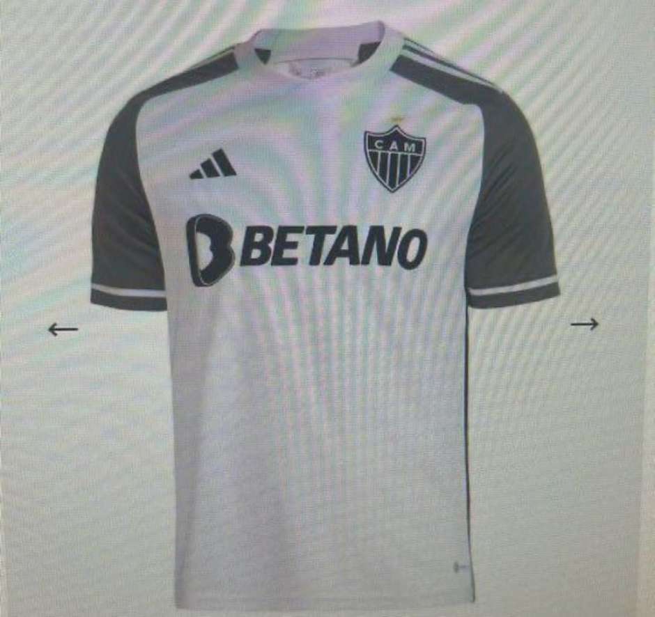Imagens de possível camisa branca do Atlético-MG vazam na internet