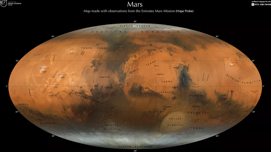 Google Mars: explore o visual de Marte utilizando imagens de