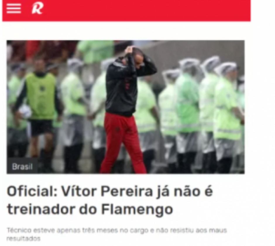 Vítor Pereira deixa arbitragem da Federação Russa de Futebol -  Internacional - Jornal Record