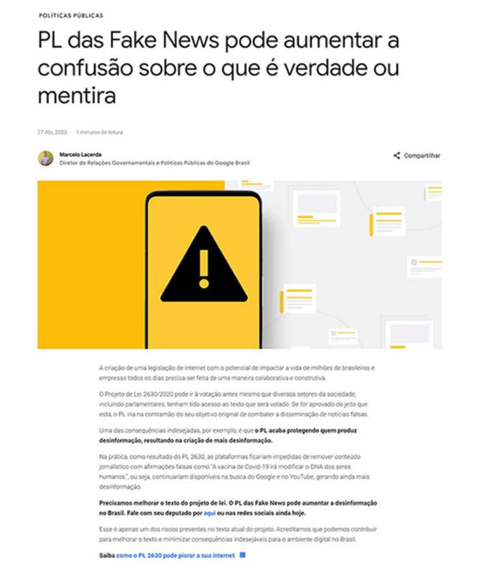 PL das Fake News pode aumentar a confusão sobre o que é verdade ou mentira