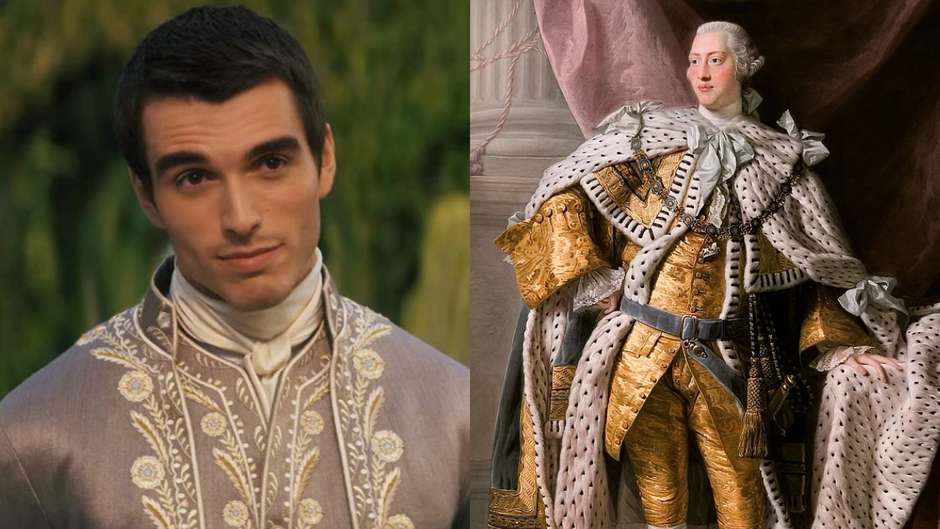 O ator que faz o rei George em Rainha Charlotte: tudo sobre - Mix de Séries