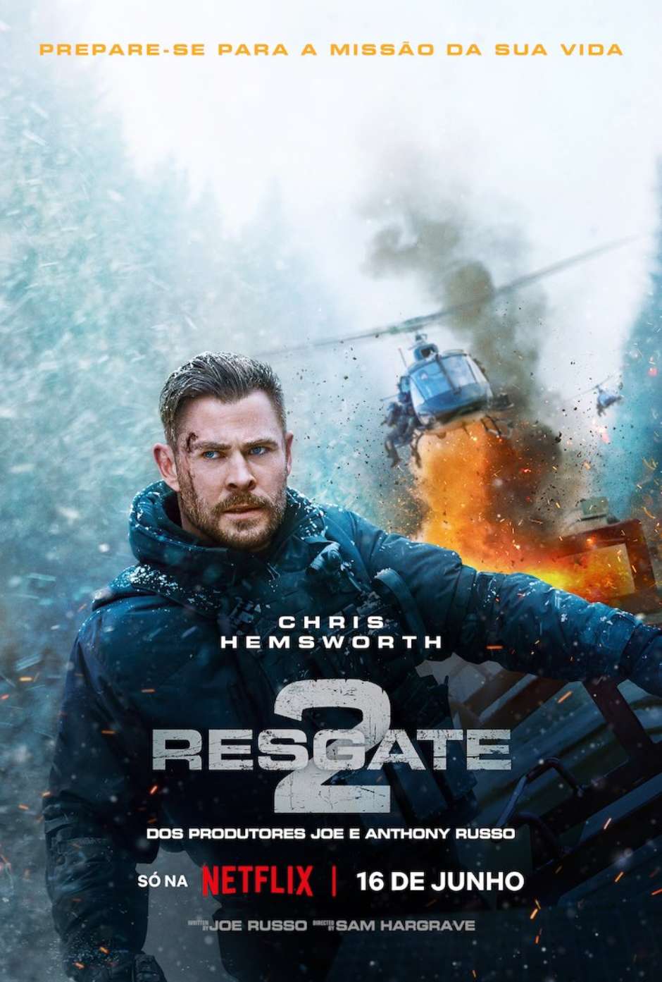 Chris Hemsworth salva mais crianças indefesas em Resgate 2