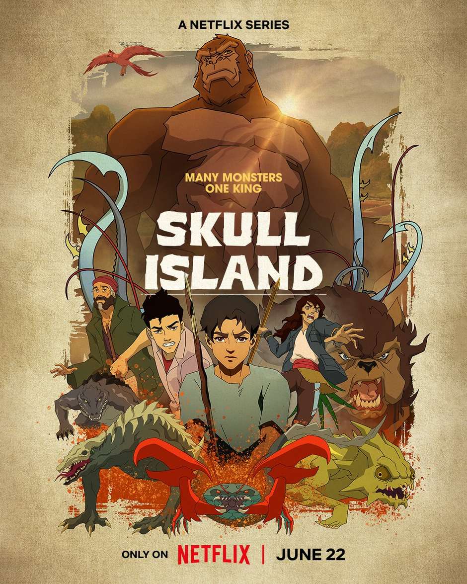 Kong - Ilha da Caveira e Tomb Raider vão virar séries animadas na