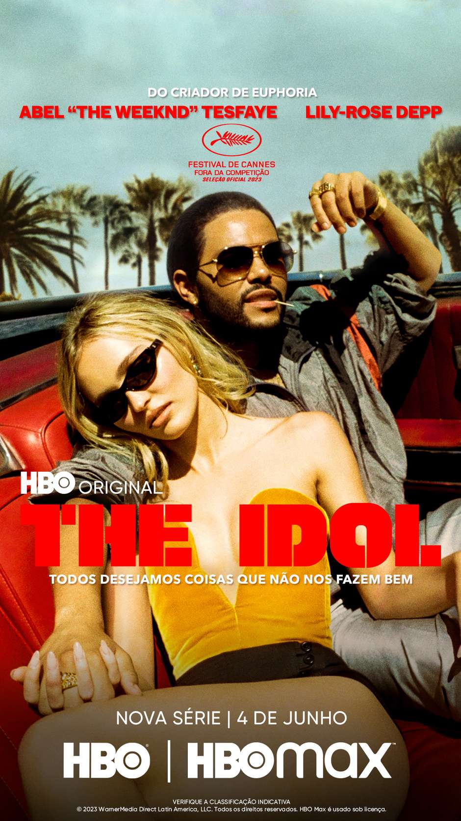 The Idol', série estrelada pela filha de Johnny Depp, estreia