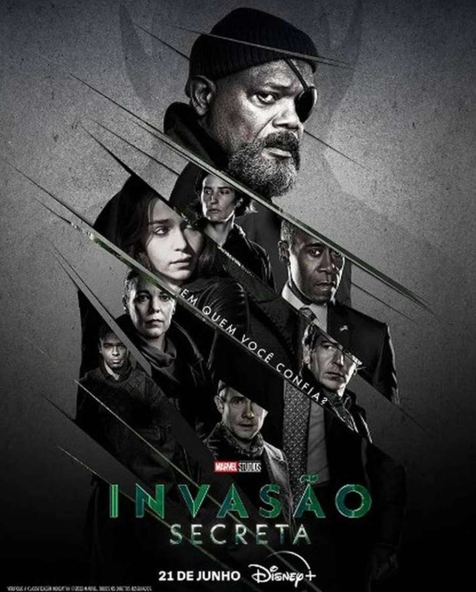 Nick Fury dispensa Vingadores em novo trailer de 'Invasão Secreta