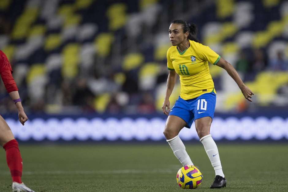 CAMISA FEMININA BRASIL 2023 CAMISA I SELEÇÃO BRASILEIRA