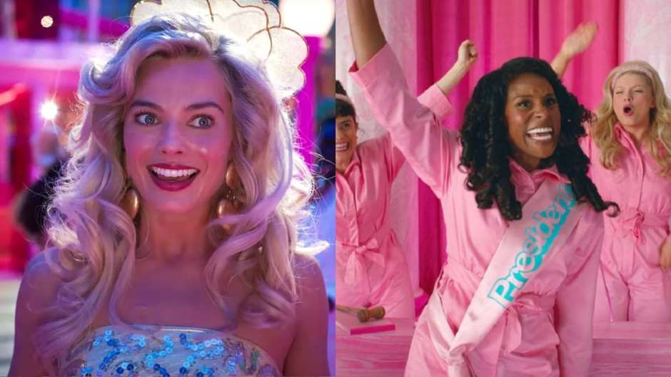 Margot Robbie usou um terninho com chapéu bem clássicos na divulgação de  Barbie - Purebreak