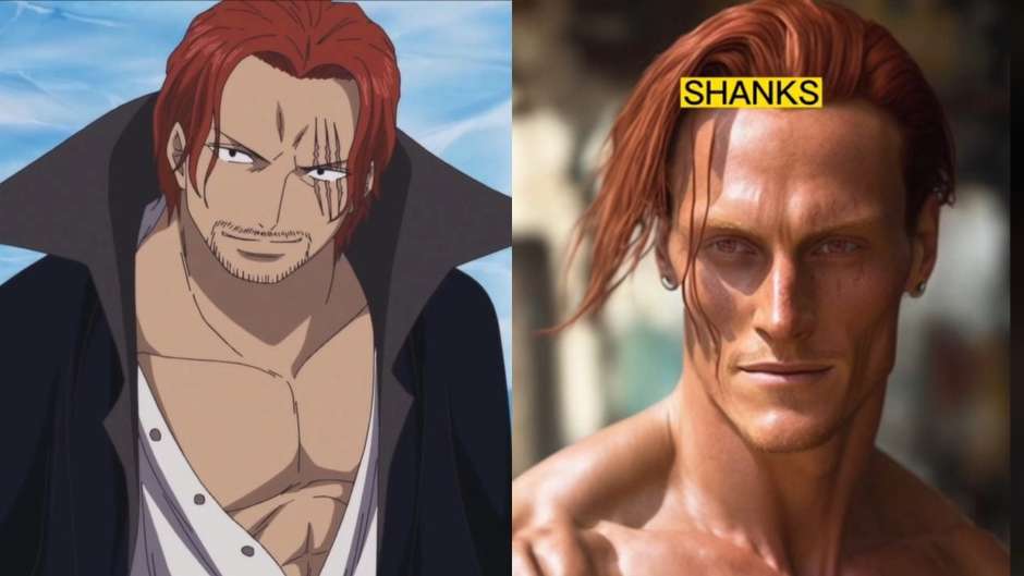 Shanks  Personagens de anime, One piece anime, Anime