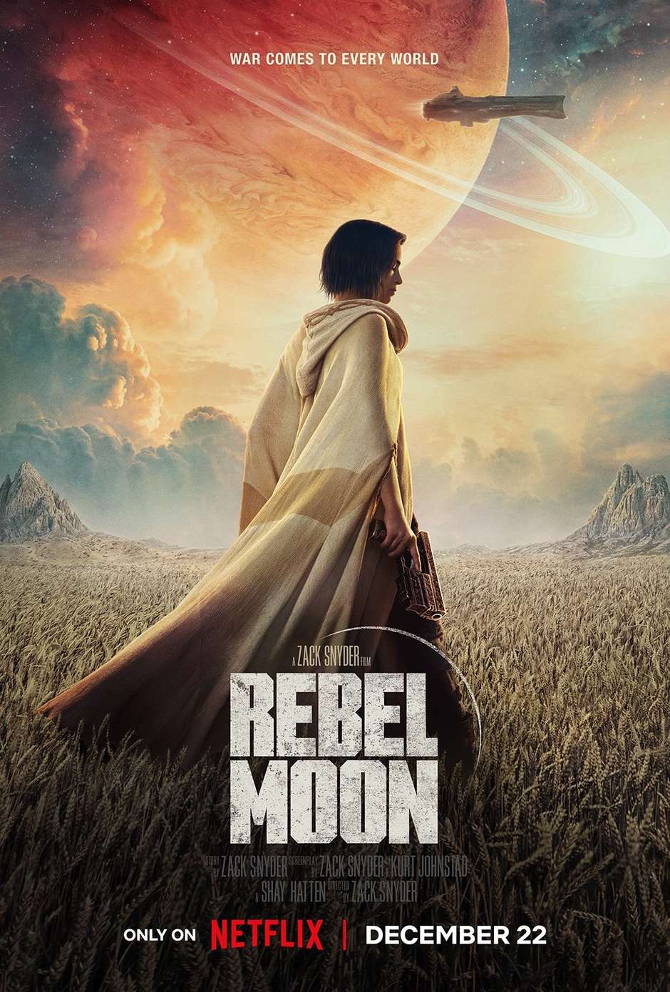 Rebel Moon: Nova saga espacial de Zack Snyder ganha trailer épico, e estreia  para Dezembro! - Combo Infinito