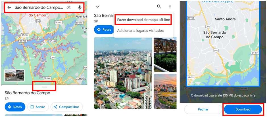 Google Play Store agora mostra espaço livre para baixar apps no