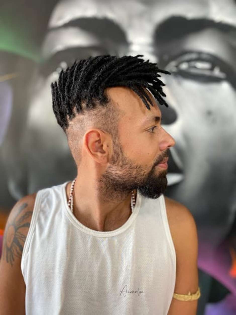 Dreads fashion de agulha masculino