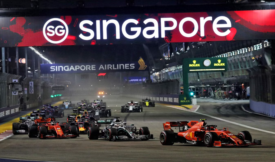 Corridas noturnas de regresso à F1. Os horários do GP de Singapura