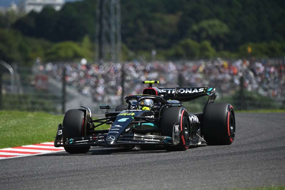 Fórmula 1: Primeiros treinos no Japão são marcados pela chuva e dobradinha  da Mercedes; veja onde assistir - ISTOÉ DINHEIRO