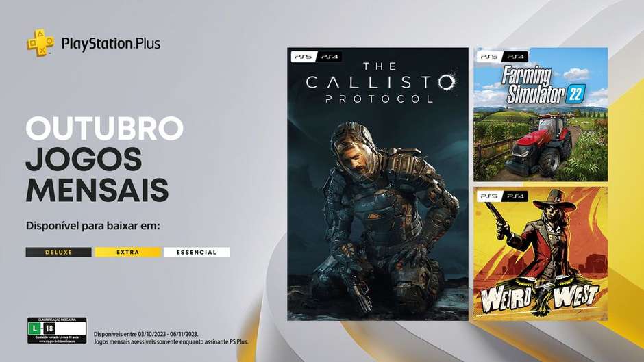 Sony revela jogos disponíveis em novos planos da PS Plus 2022