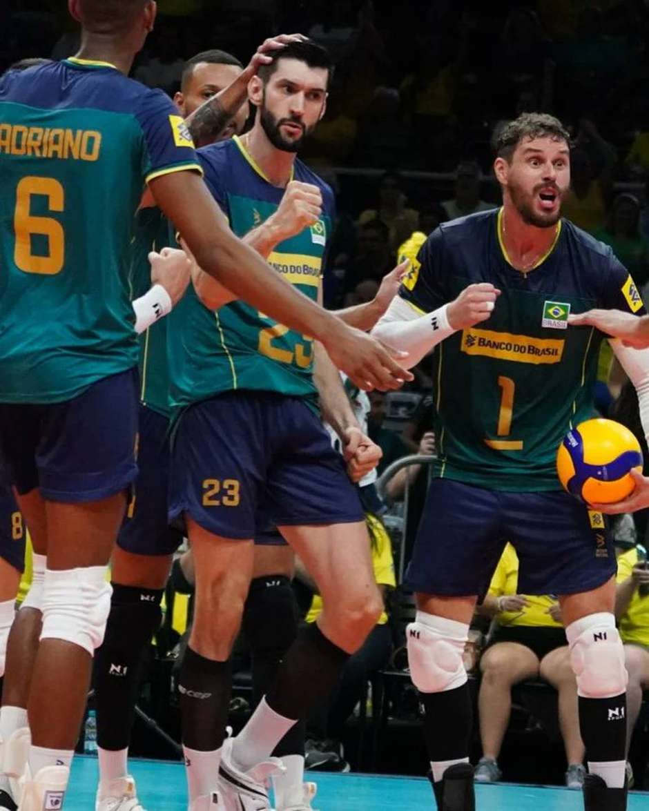 Brasil vira e vence a Ucrânia no tie-break pelo Pré-Olímpico