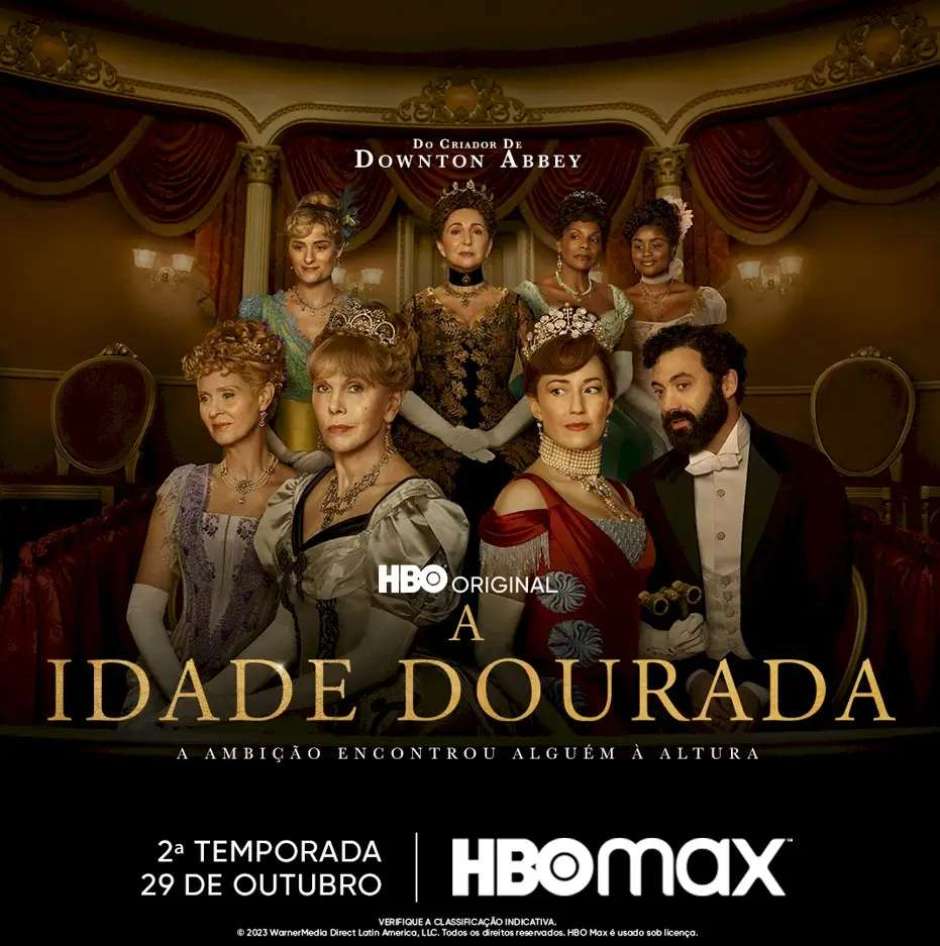 HBO lança trailer e pôster oficial da segunda temporada da série de drama  original 'A Idade Dourada' - Agitossp - O poder da noticia sobre  entretenimento ao seu alcance