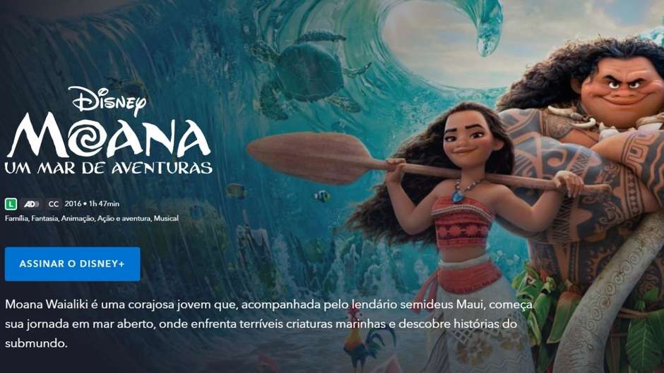 Fantasia Moana Infantil - Disney - Um Mar de Aventuras