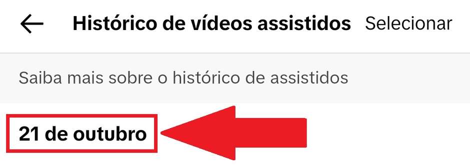 Como Tentar Encontrar Vídeos Já Assistidos no TikTok?