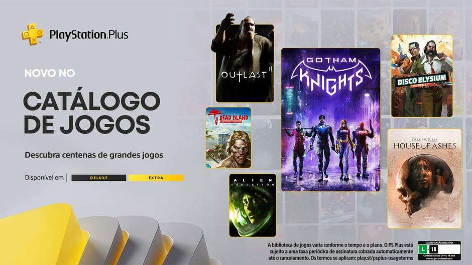 Sony adiciona novos jogos pra PS Plus Extra em abril - Playstation 5 -  Script Brasil