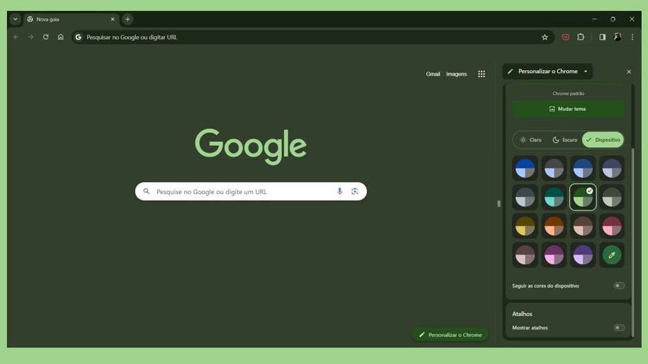 Google Chrome ganha novas opções de personalização