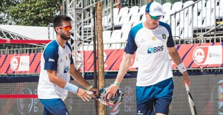 Allan Oliveira e Baran vencem e Brasil vai às quartas na Copa do Mundo de  Beach Tennis