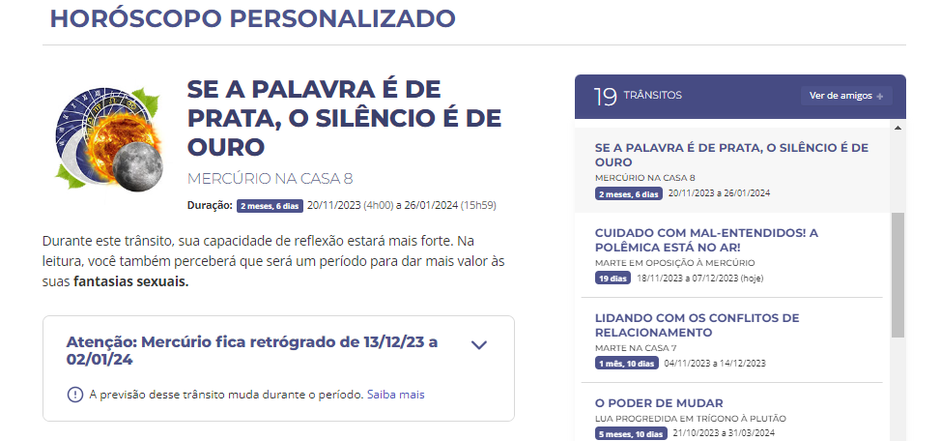 Mercúrio retrógrado 2023: datas e previsões para sua vida