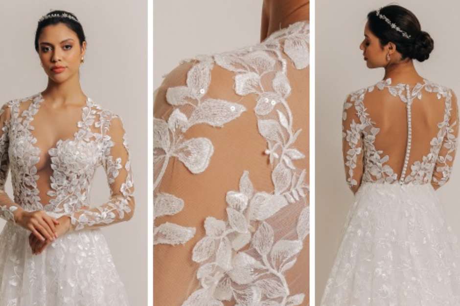 6 tendências de vestidos de noiva para 2024