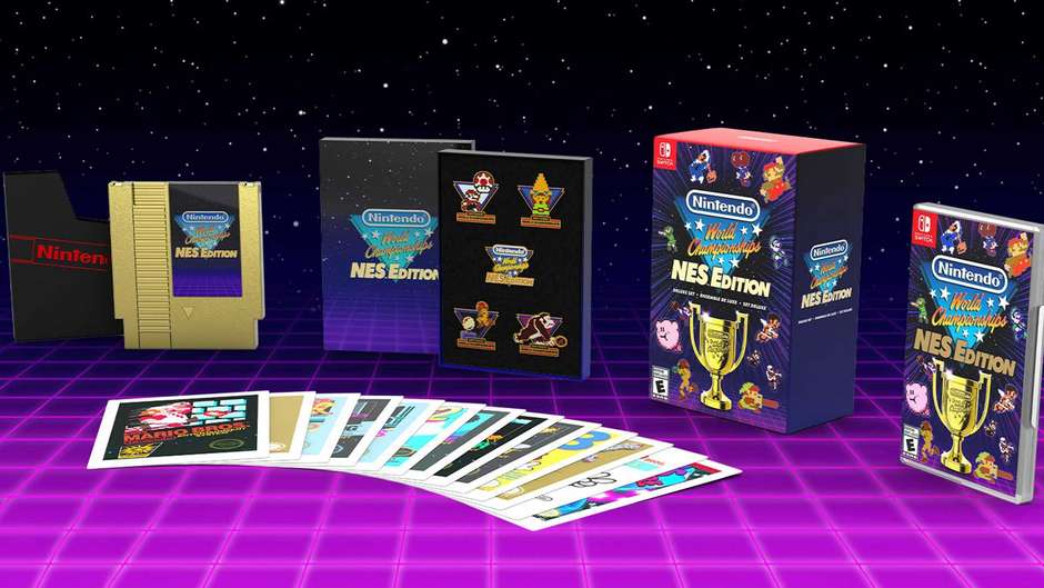 Edição especial física de Nintendo World Championships será