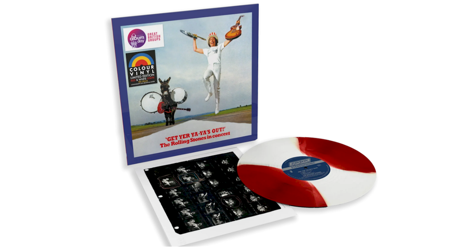 Rolling Stones lança álbum ao vivo de 1970 em vinil duplo