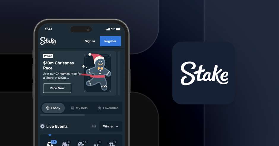 Accueil d’un site de paris et casino crypto