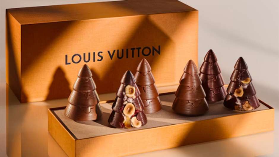 Louis Vuitton transforma sobremesas em extensão de marca no natal