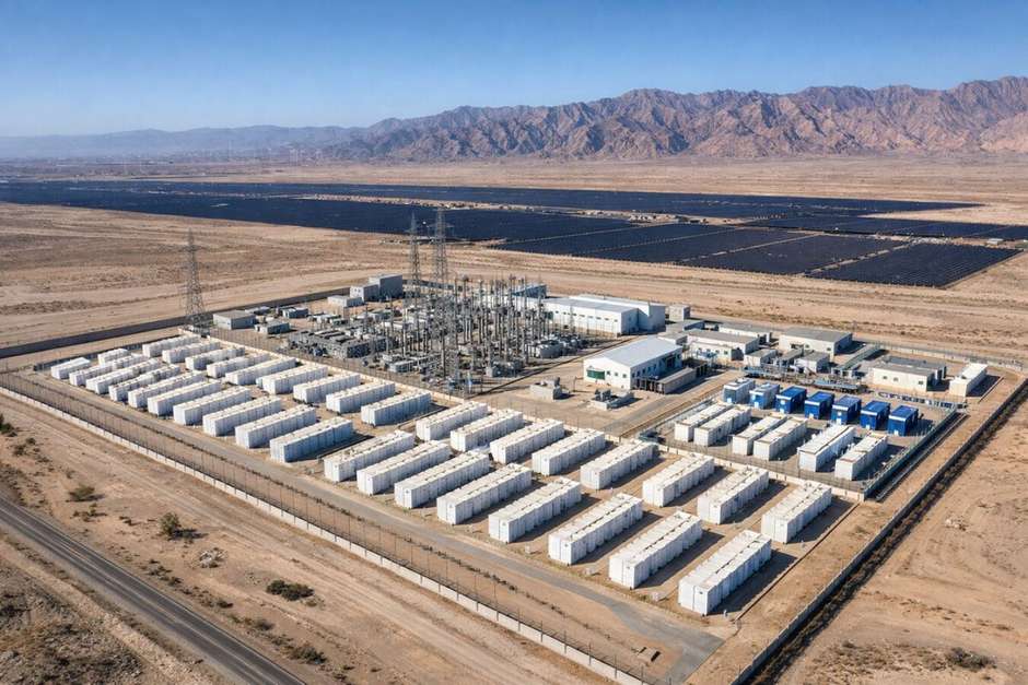 A China se deparou com um problema com a energia renovável: ela pode causar apagões; para resolver isso, eles criaram uma bateria de reserva monstruosa