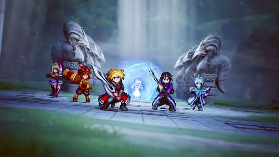 Imagem principal da matéria sobre Final Fantasy Resonance reúne 26 heróis clássicos e transforma o combate com Visions em…